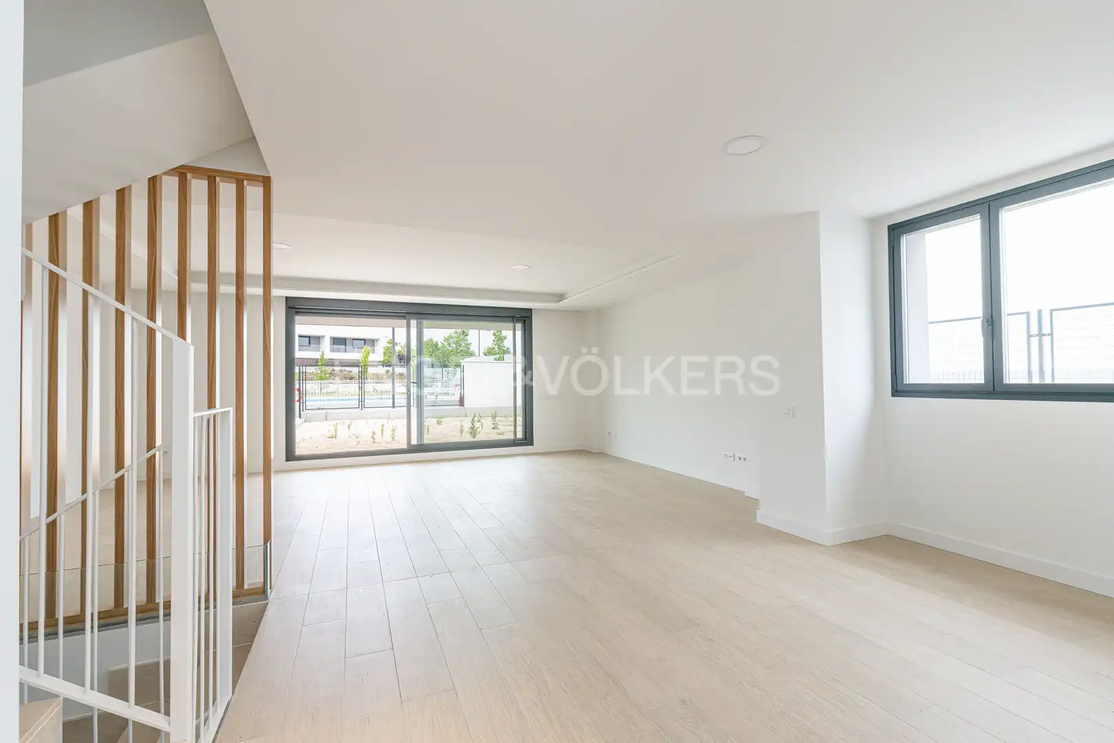 Living room of Detached homes for rent in Boadilla del Monte  with Air Conditioner, Heating and Private garden