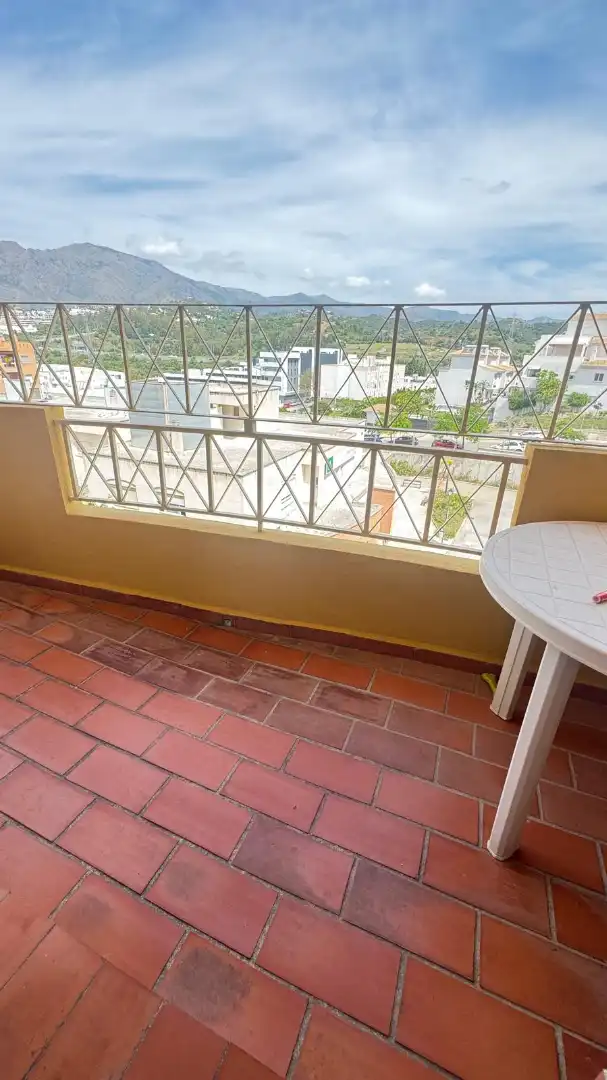Balcony of Flat for sale in Estepona  with Terrace, Oven and Microwave