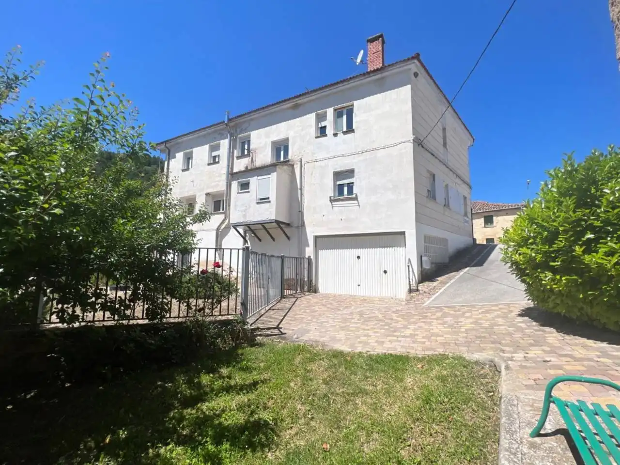 Exterior view of Houses for sale in Tubilla del Agua  with Heating, Private garden and Terrace