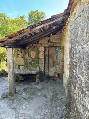 Vista exterior de Casa o chalet en venta en Ponte Caldelas con Jardín privado y Trastero