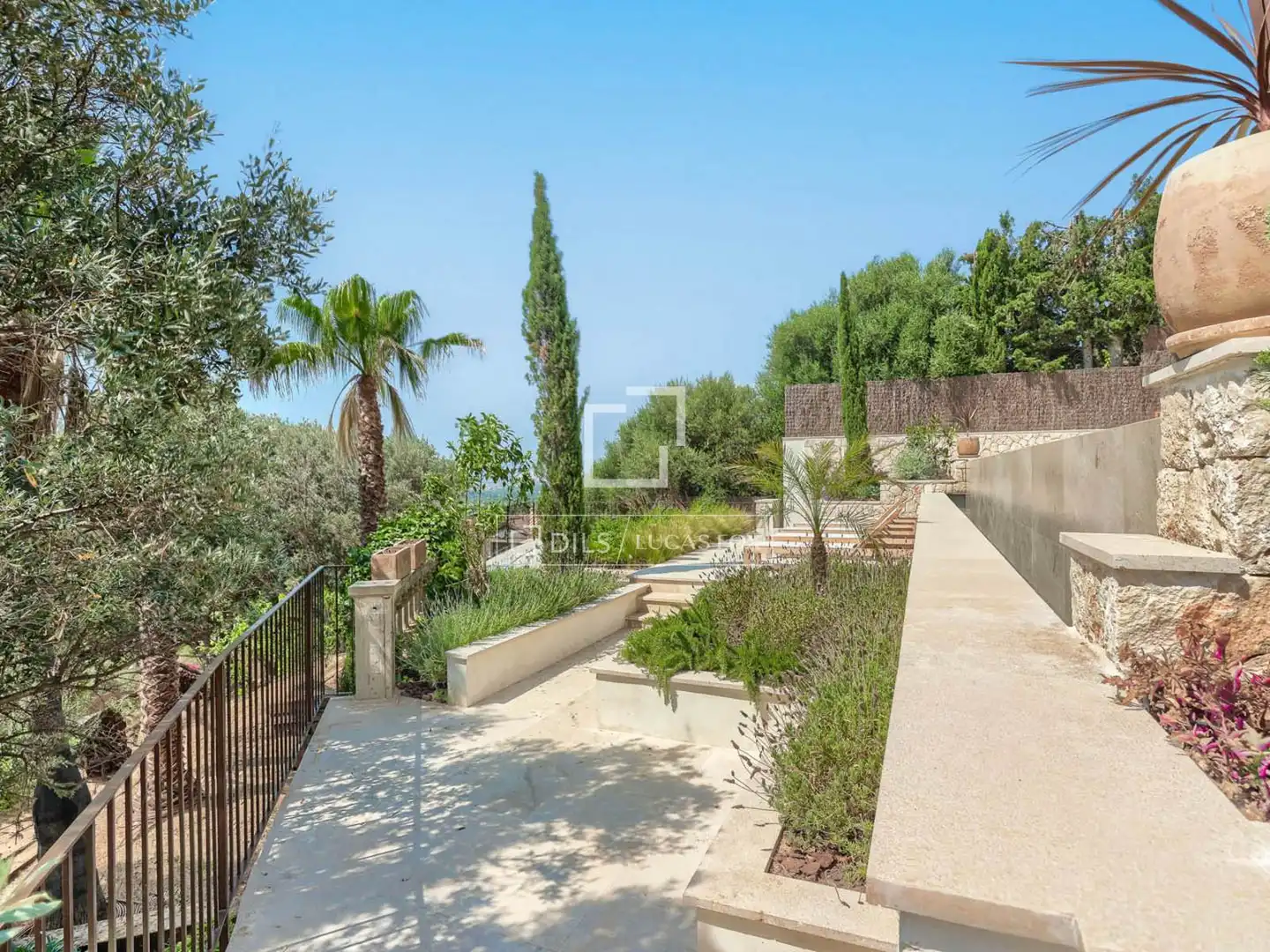 Jardí de Casa o xalet en venda en Bunyola amb Aire condicionat, Calefacció i Jardí privat