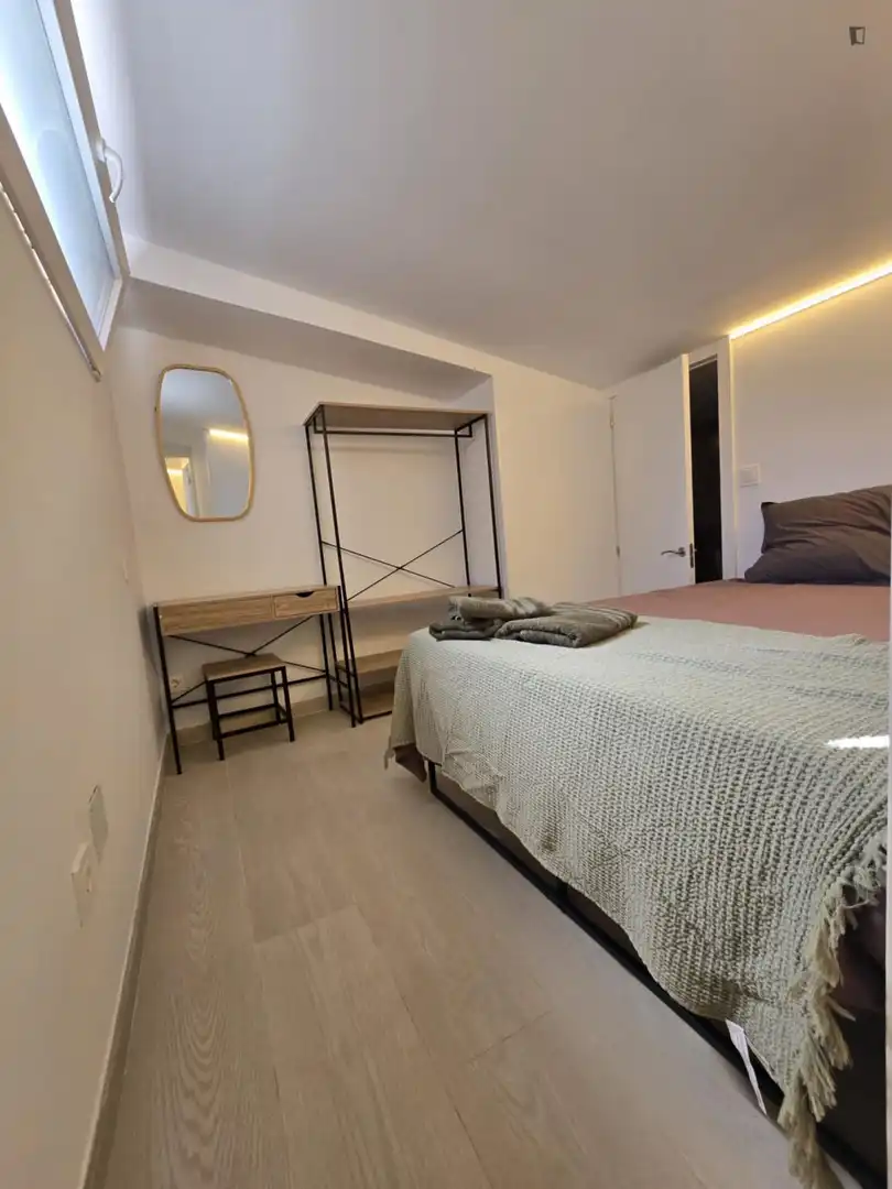 Schlafzimmer von Haus oder Chalet zur Miete in Madrid mit Klimaanlage, Möbliert und Waschmaschine