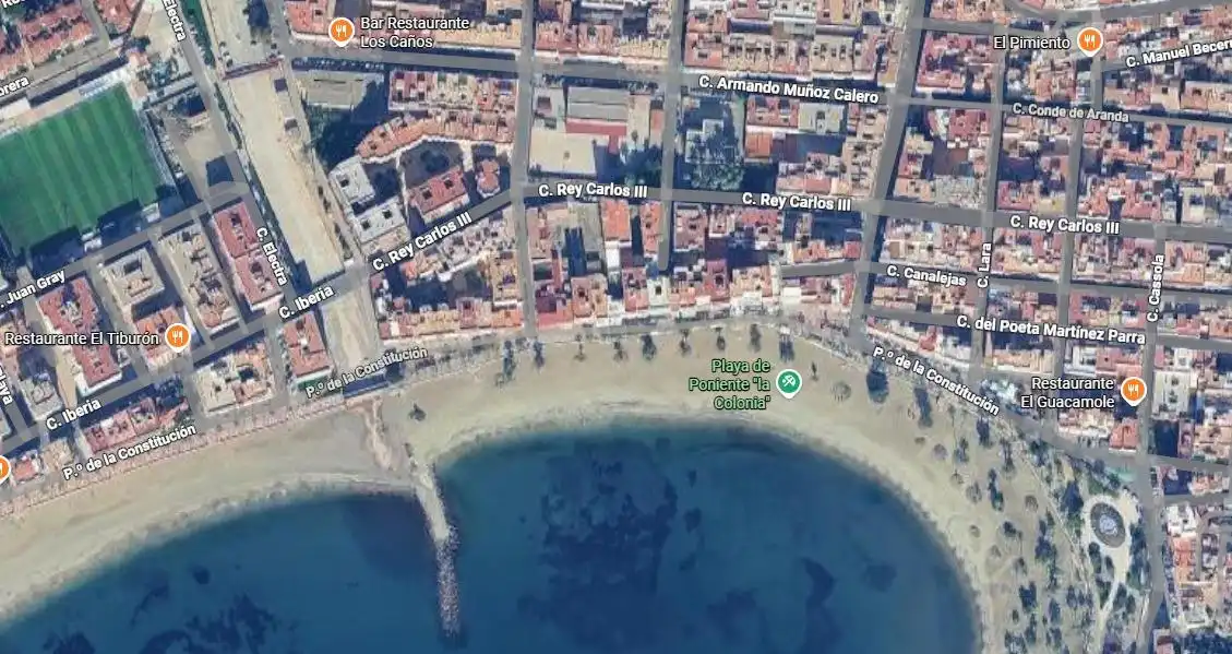 Vista exterior de Piso en venta en Águilas con Terraza, Amueblado y Balcón