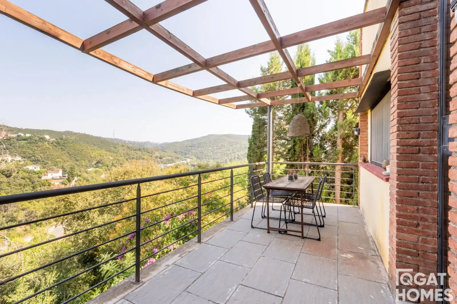 Terraza de Casa o chalet en venta en Sant Cugat del Vallès con Calefacción, Terraza y Trastero