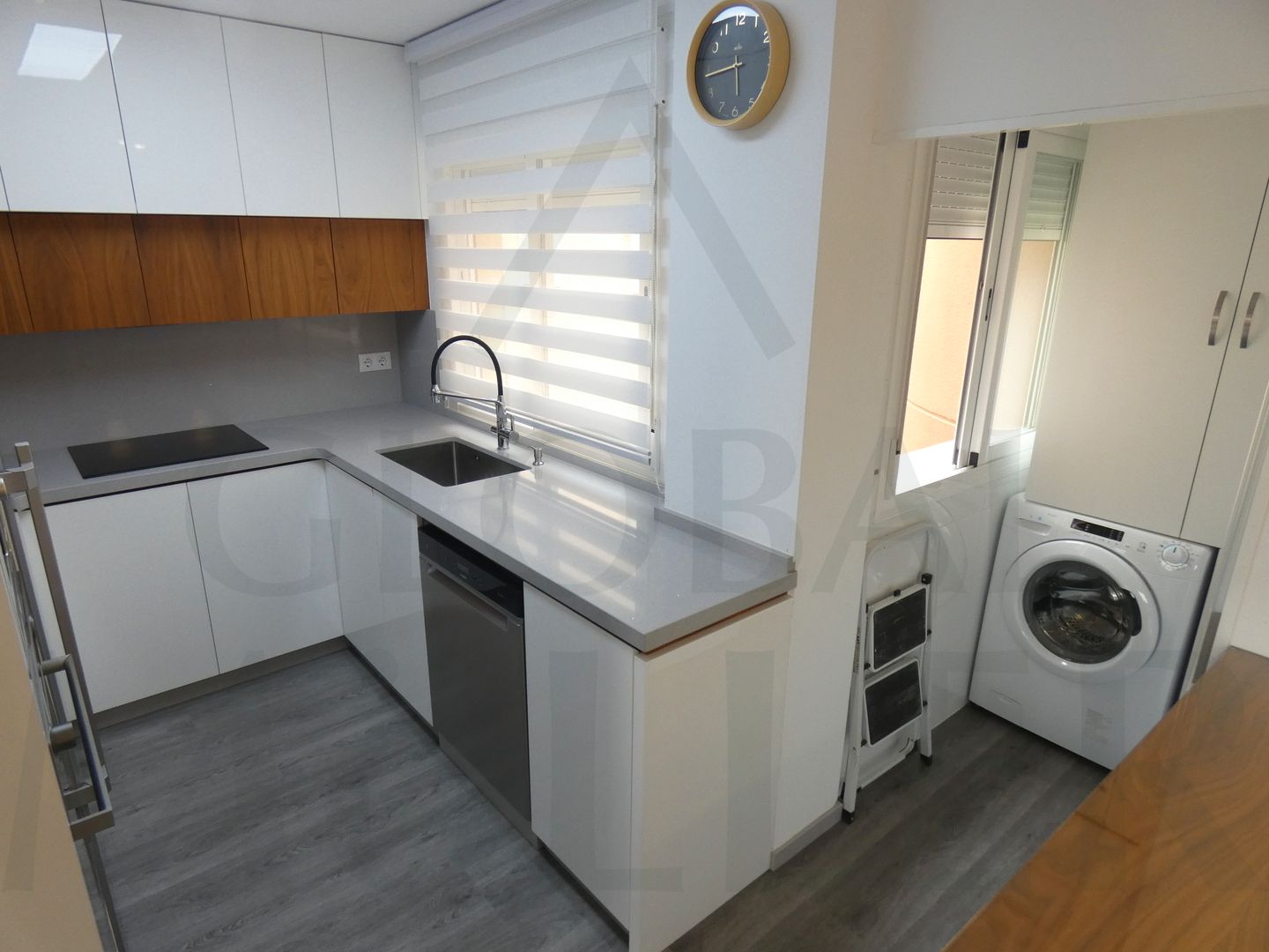 Cocina de Piso de alquiler en Cartagena con Aire acondicionado, Calefacción y Terraza