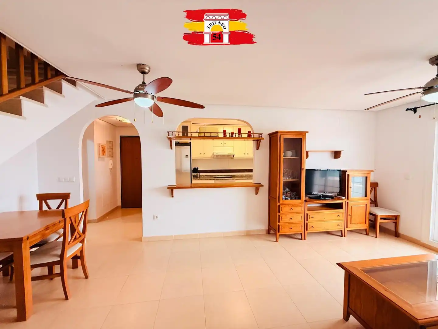 Sala de estar de Ático en venta en Pilar de la Horadada con Aire acondicionado, Jardín privado y Trastero