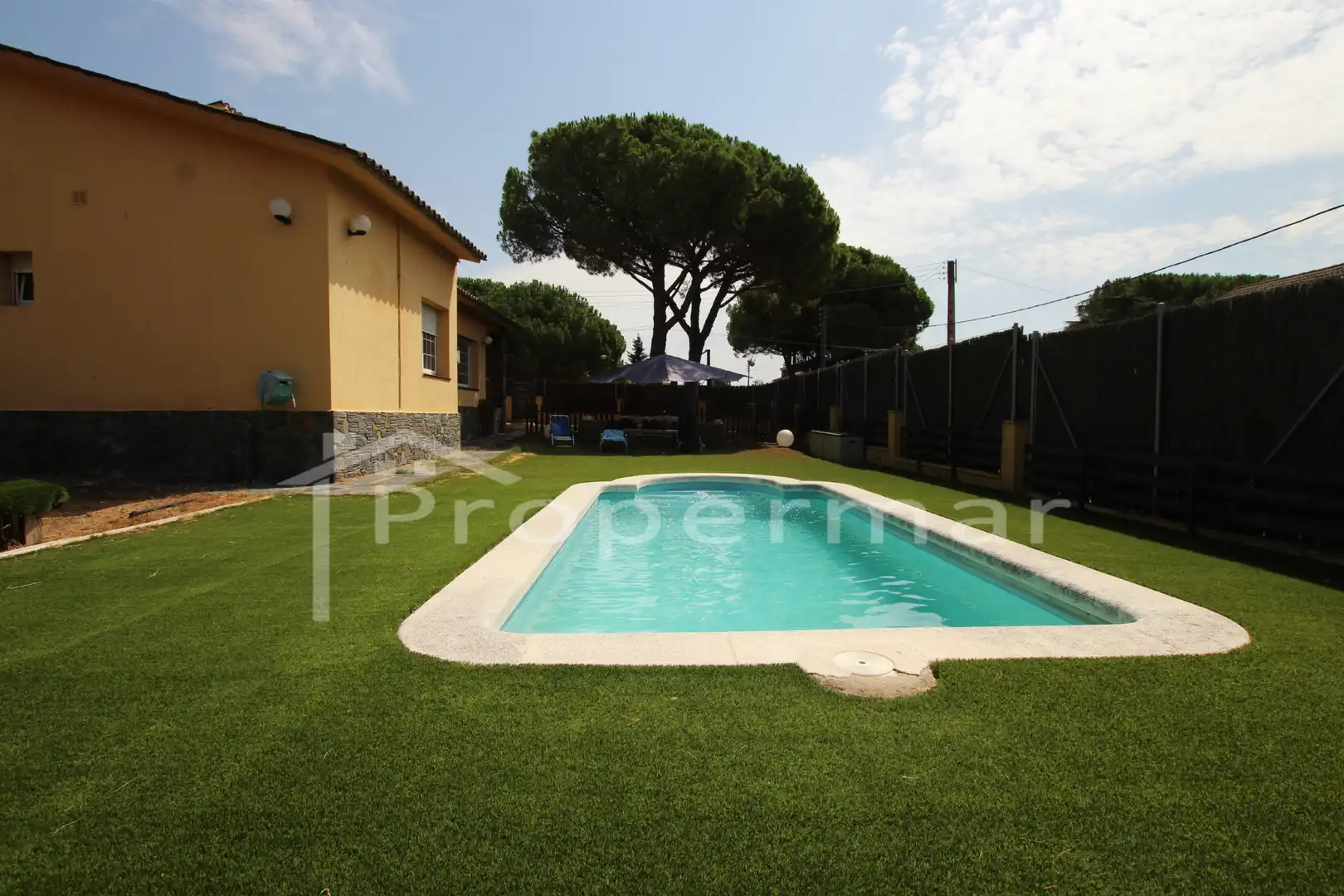 Piscina de Casa o chalet en venta en Sant Antoni de Vilamajor con Aire acondicionado, Calefacción y Jardín privado