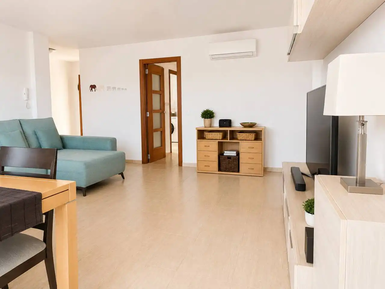Living room of Flat for sale in Muro  with Air Conditioner, Terrace and Balcony
