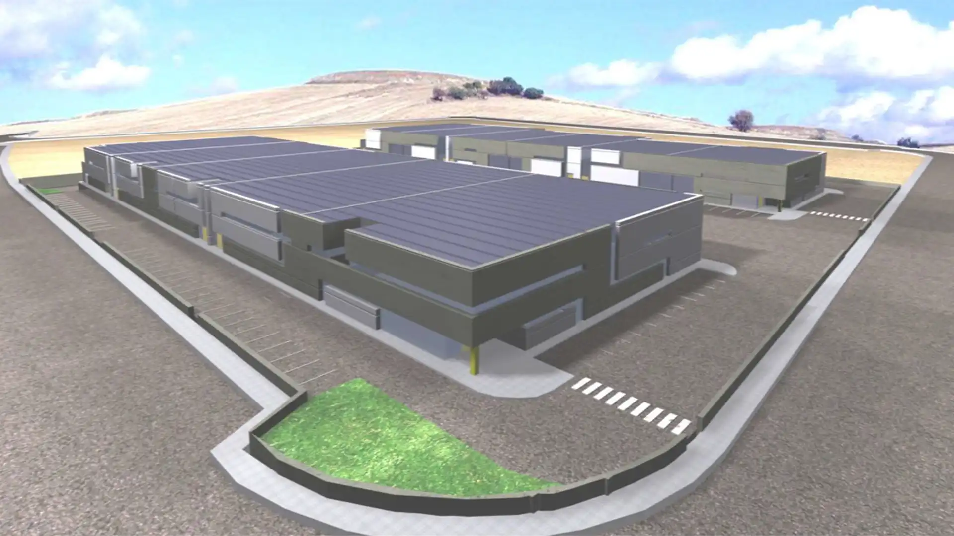 Exterior view of Industrial buildings for rent in Montornès del Vallès