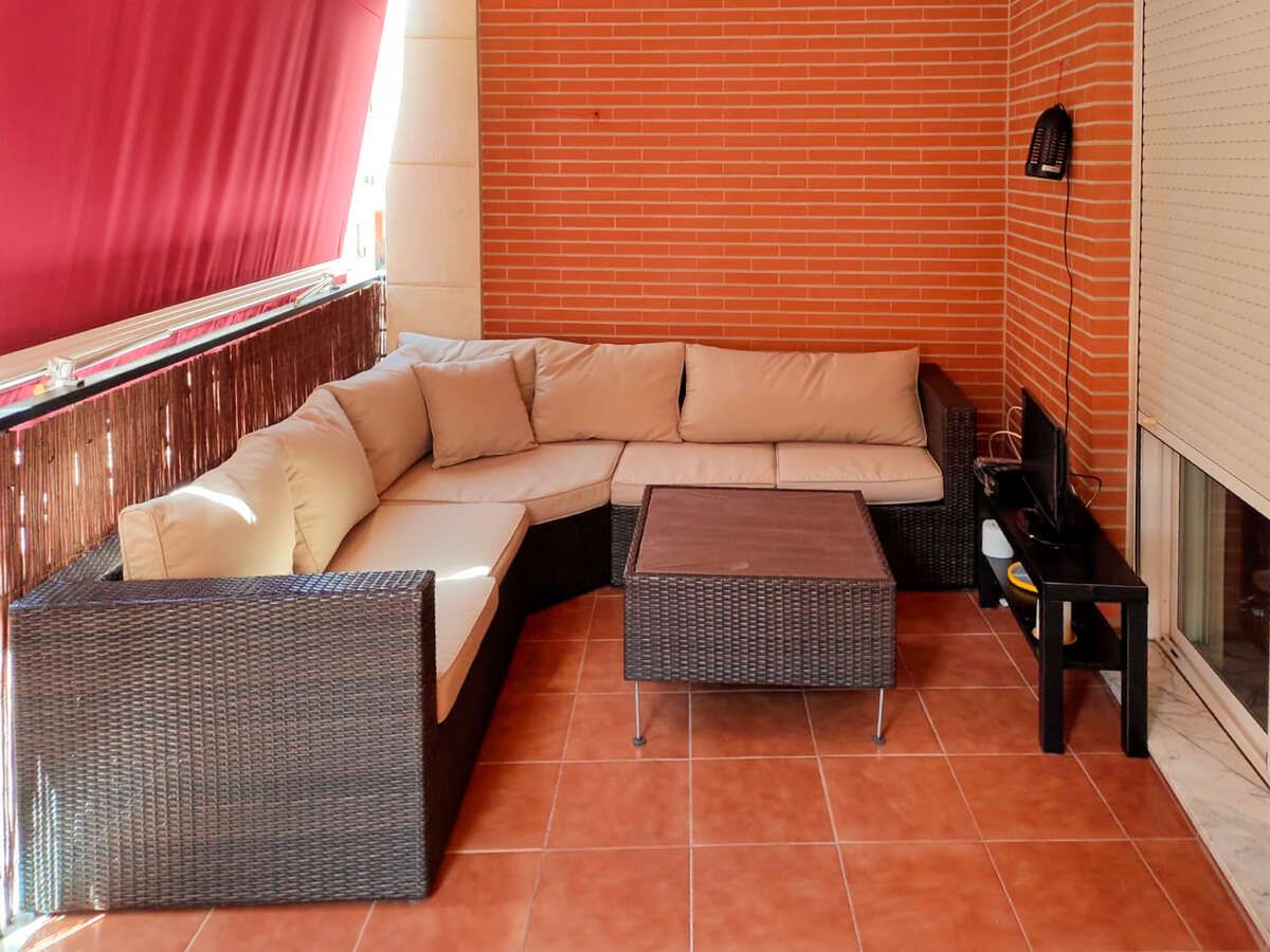 Terrace of Flat for sale in Albal  with Terrace, Storage room and Furnished