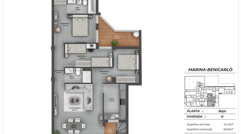 Photo 2 of Flat for sale in Pueblo, Castellón