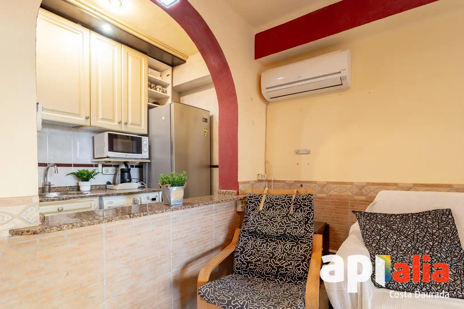Kitchen of Apartments for sale in Salou  with Air Conditioner, Terrace and Furnished