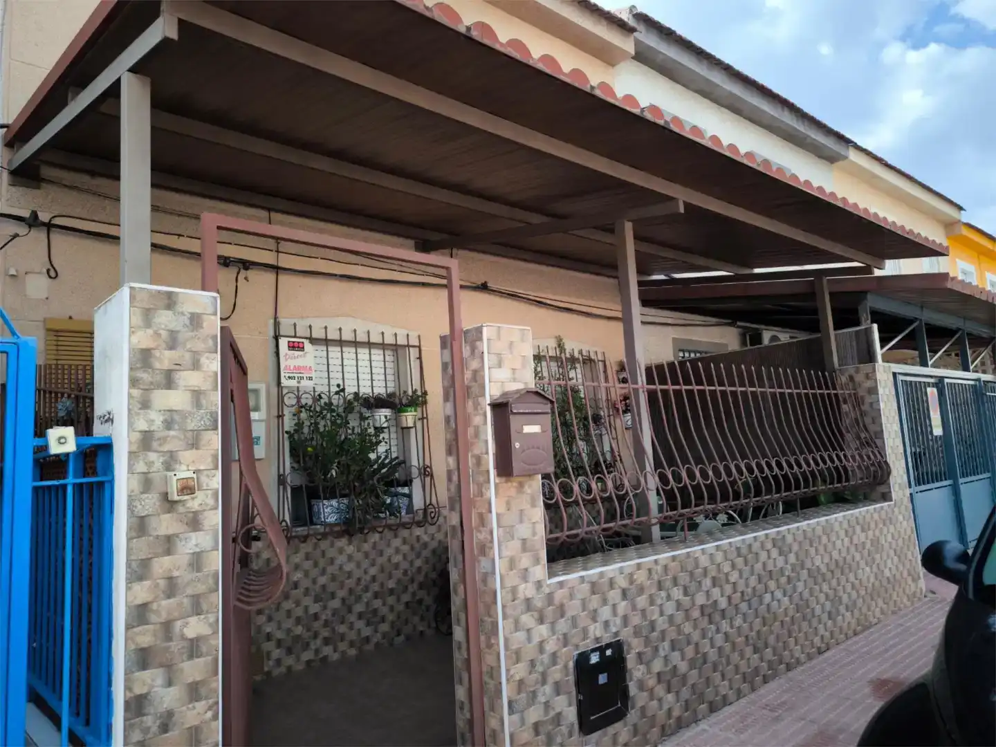 Vista exterior de Casa adosada en venda en Molina de Segura amb Aire condicionat
