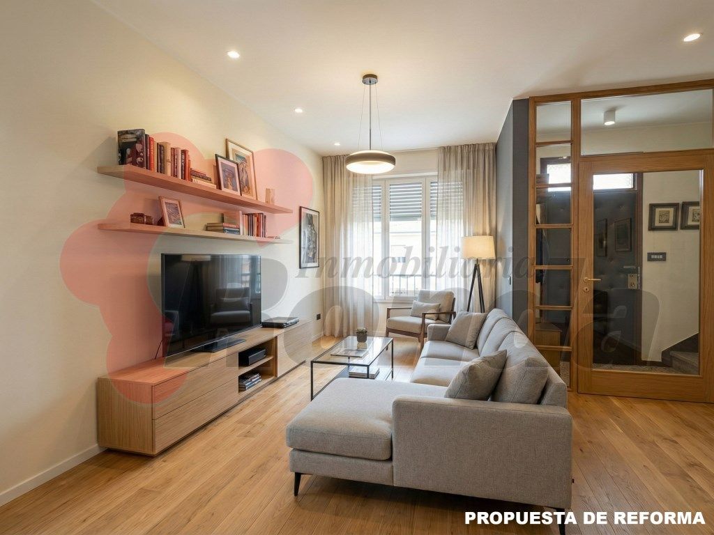 Living room of Single-family semi-detached for sale in Lugo Capital