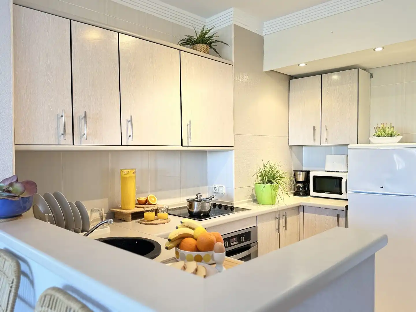 Cocina de Ático en venta en Benalmádena con Aire acondicionado, Calefacción y Terraza