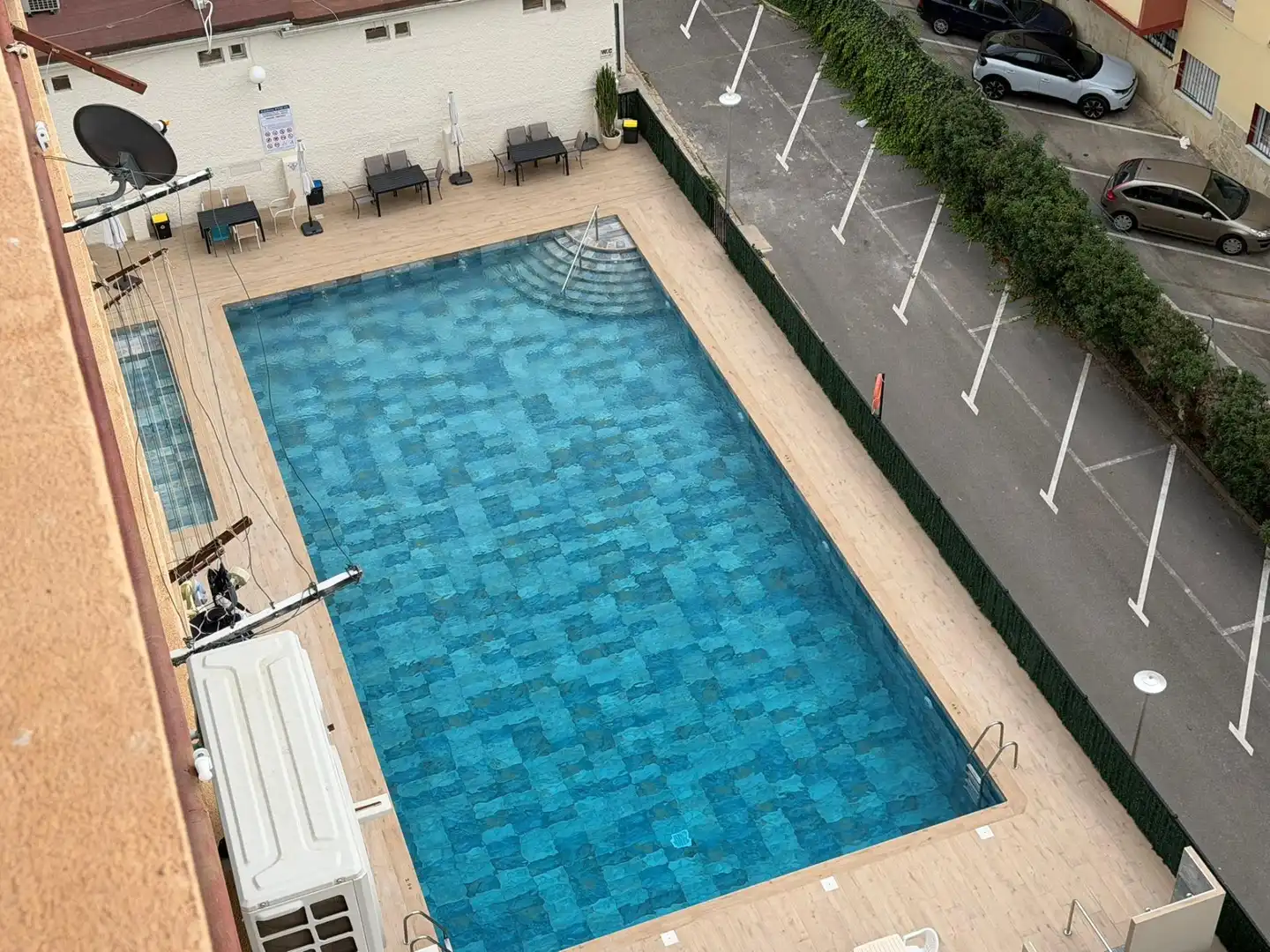 Piscina de Apartamento en venta en Benidorm con Aire acondicionado, Jardín privado y Terraza