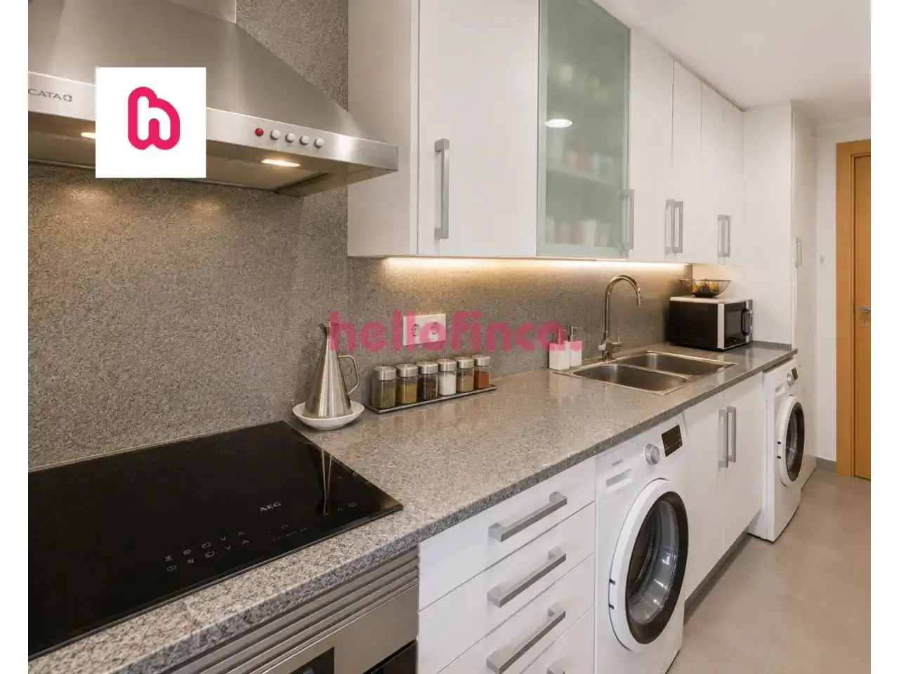 Kitchen of Flat for sale in Capellades  with Air Conditioner, Heating and Parquet flooring