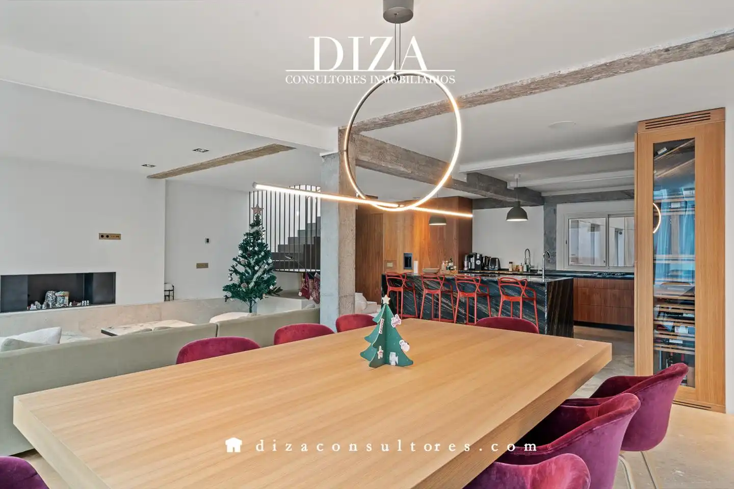 Dining room of Attic for sale in Madrid  with Air Conditioner, Terrace and Storage room