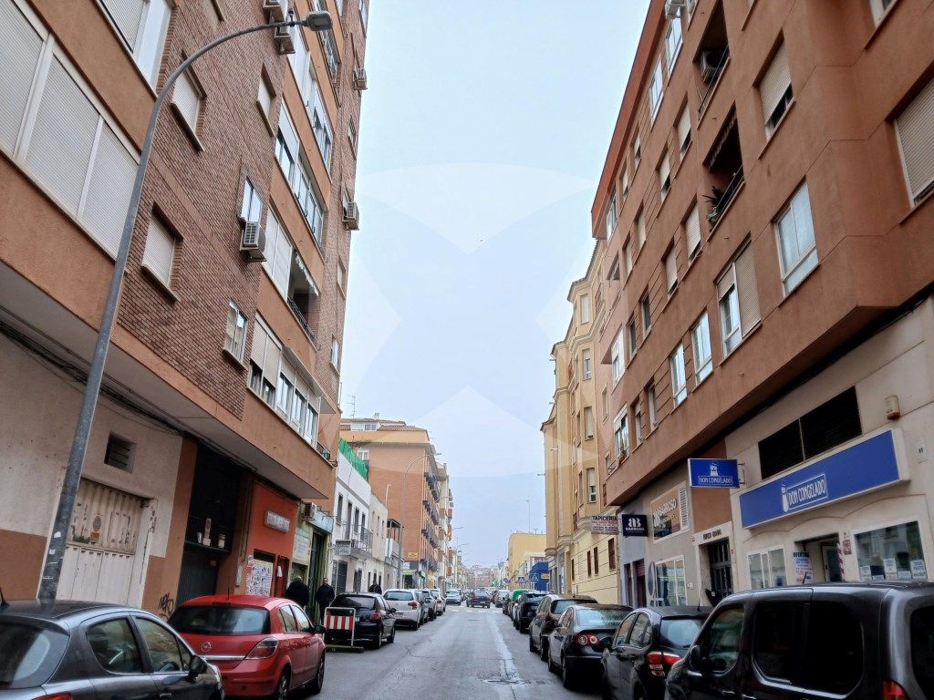 Exterior view of Flat for sale in Badajoz Capital  with Air Conditioner, Terrace and Balcony