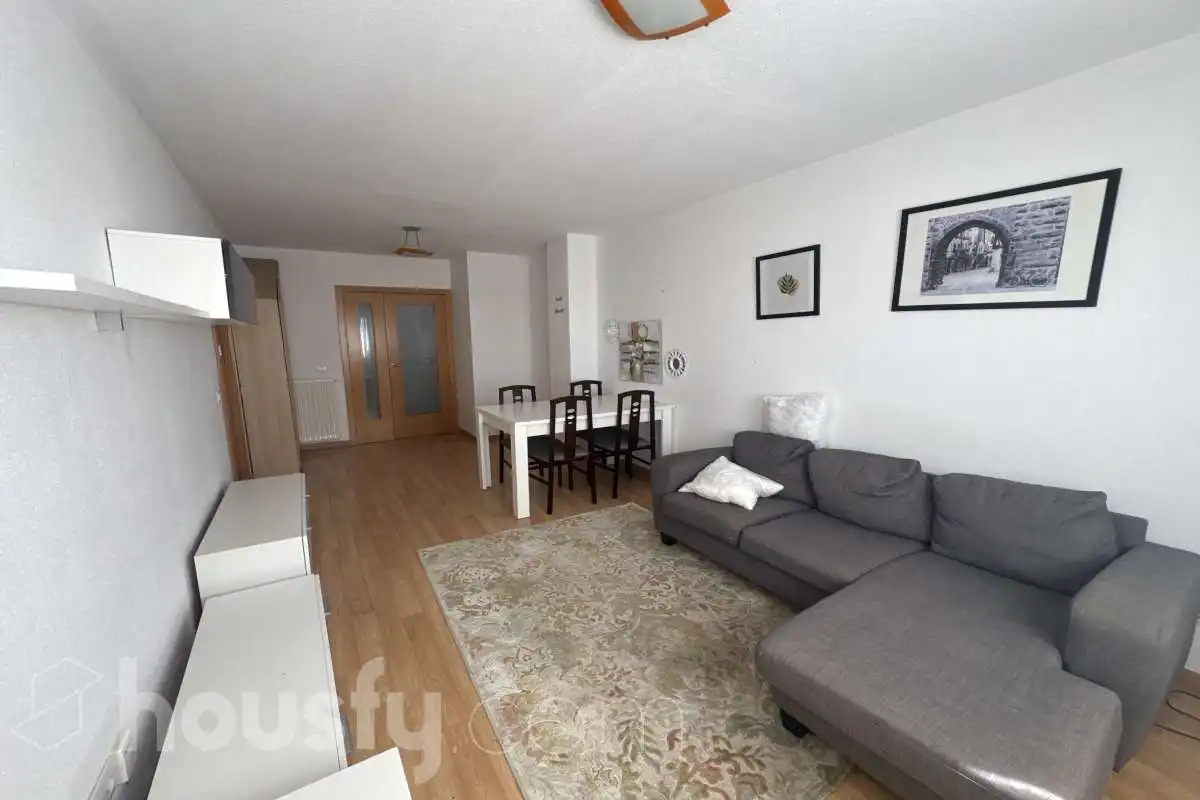 Sala de estar de Piso de alquiler en Valdemoro con Parquet y Amueblado