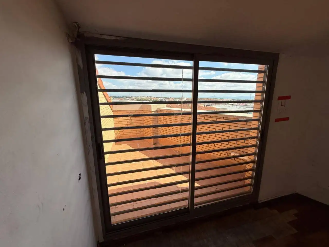 Balcony of Flat for sale in Terrassa  with Air Conditioner, Parquet flooring and Terrace