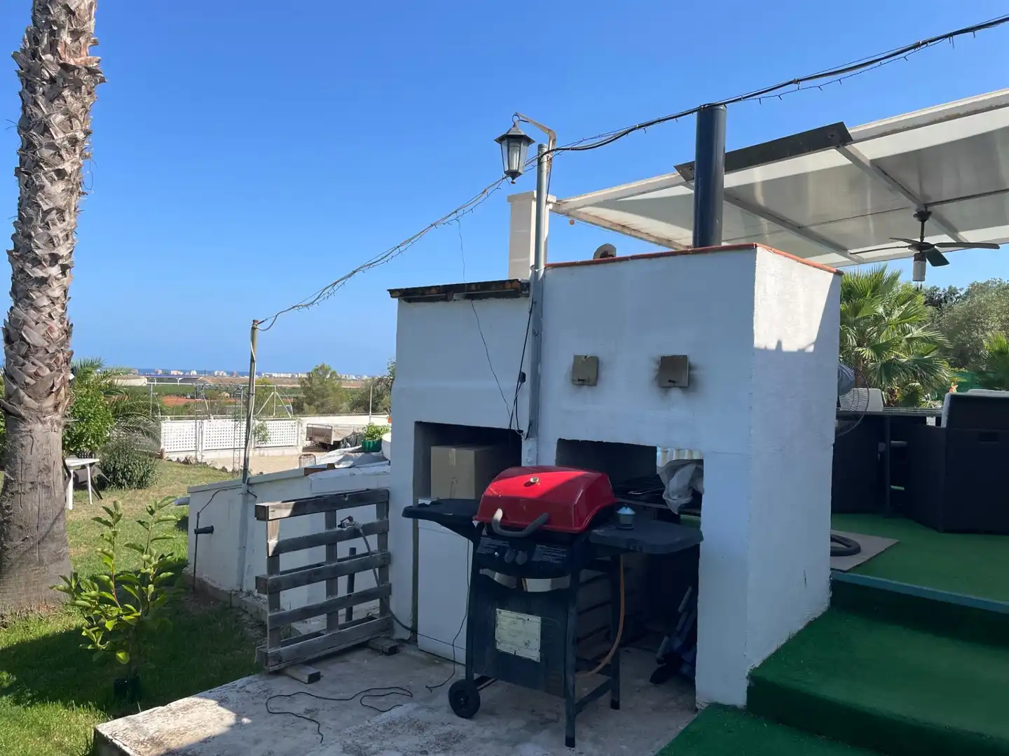 Terrassa de Finca rústica en venda en Peñíscola / Peníscola amb Calefacció, Jardí privat i Terrassa