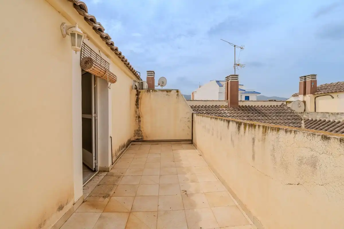 Terrassa de Casa adosada en venda en Murcia amb Calefacció, Jardí privat i Terrassa