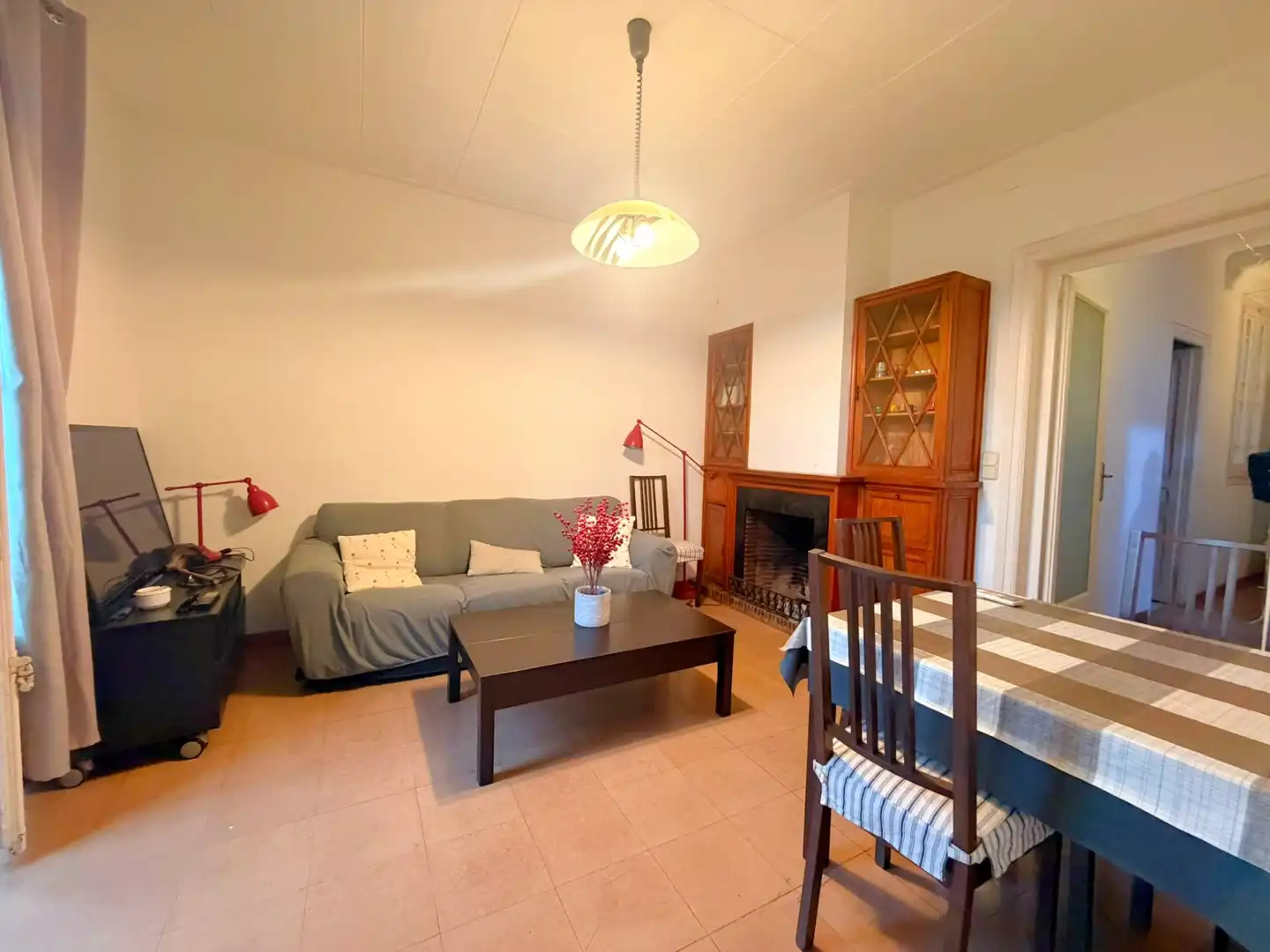 Sala d'estar de Pis en venda en Barcelona amb Aire condicionat, Calefacció i Balcó