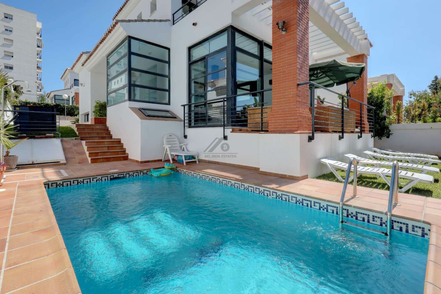 Swimming pool of House or chalet for sale in Benalmádena  with Terrace, Storage room and Swimming Pool