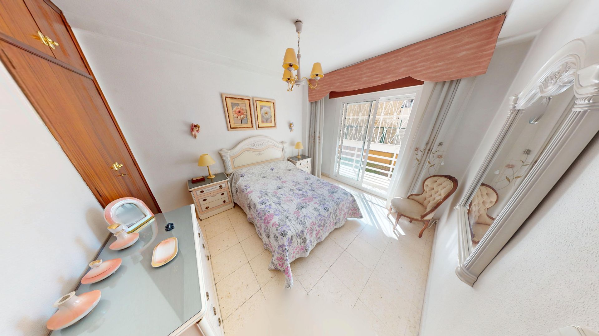 Bedroom of Flat for sale in Alicante / Alacant  with Air Conditioner, Heating and Terrace