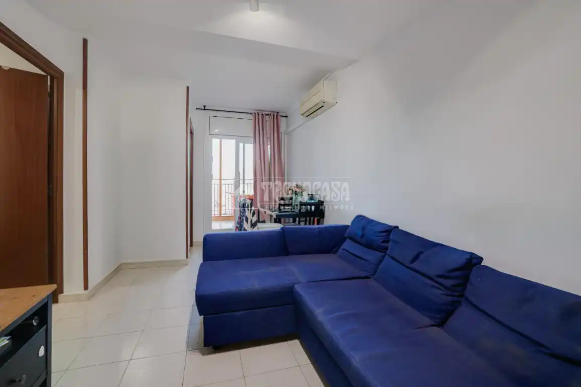 Sala de estar de Piso en venta en Barcelona con Balcón