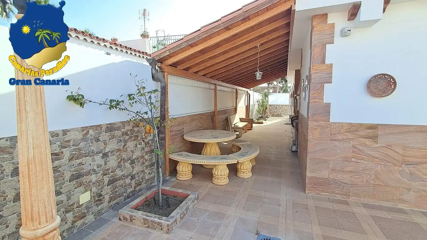 Terrassa de Casa o xalet en venda en San Bartolomé de Tirajana amb Aire condicionat, Terrassa i Moblat