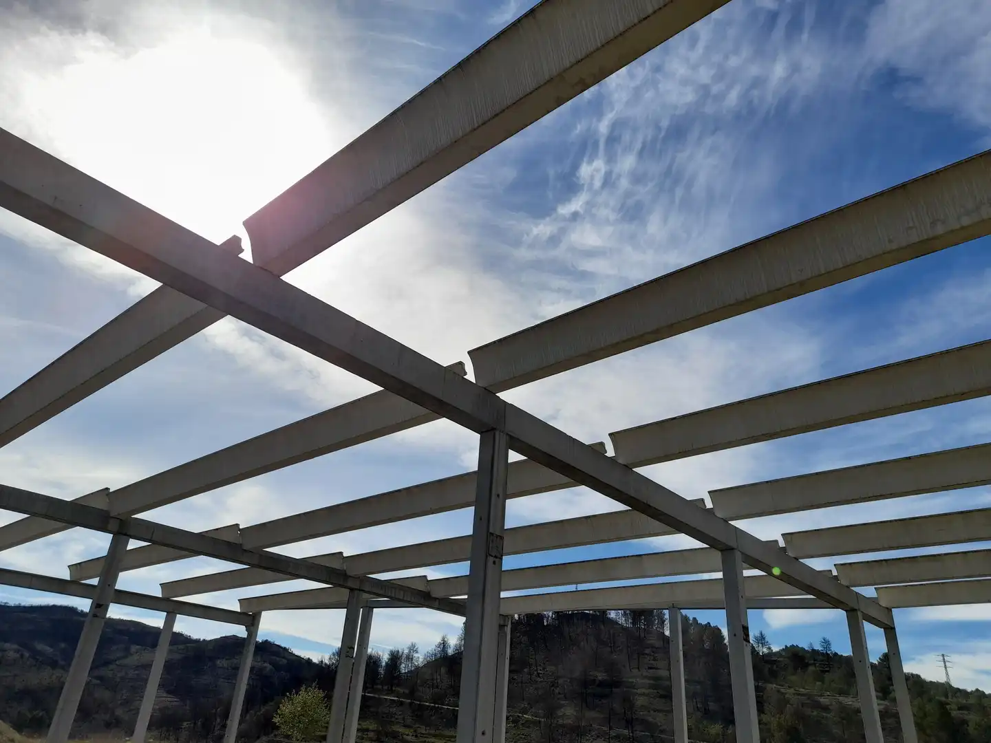 Außenansicht von Fabrikhallen zum Verkauf in El Pont de Vilomara i Rocafort