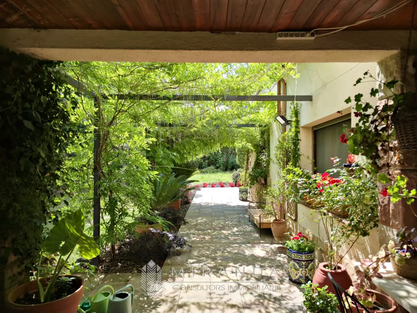 Jardín de Casa o chalet en venta en L'Ametlla del Vallès con Aire acondicionado, Jardín privado y Terraza