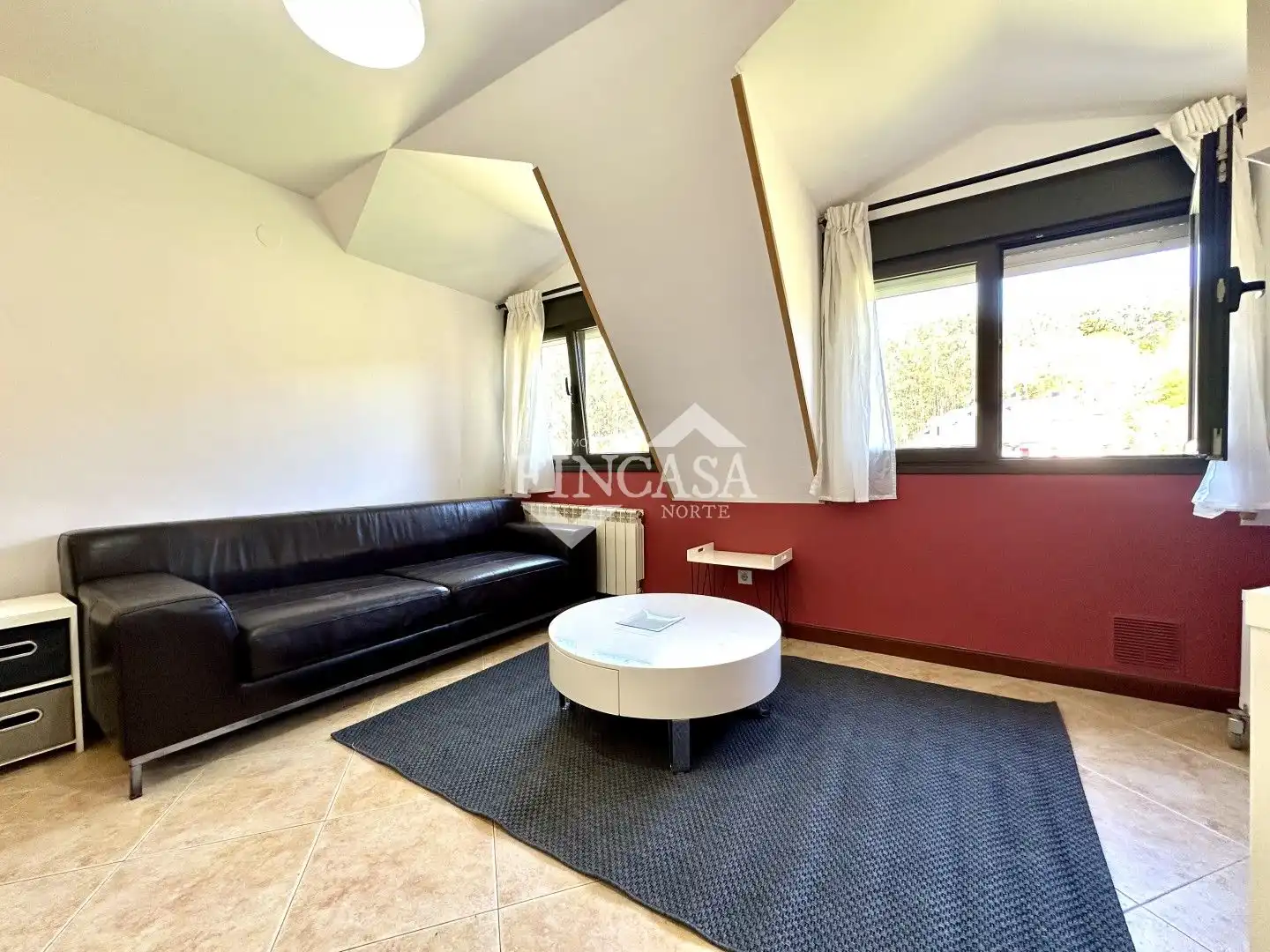 Sala d'estar de Àtic en venda en Limpias amb Calefacció, Moblat i Rentadora