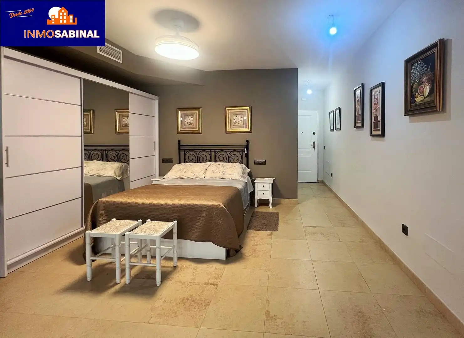 Habitación de Apartamento en venta en Vícar con Aire acondicionado, Calefacción y Jardín privado
