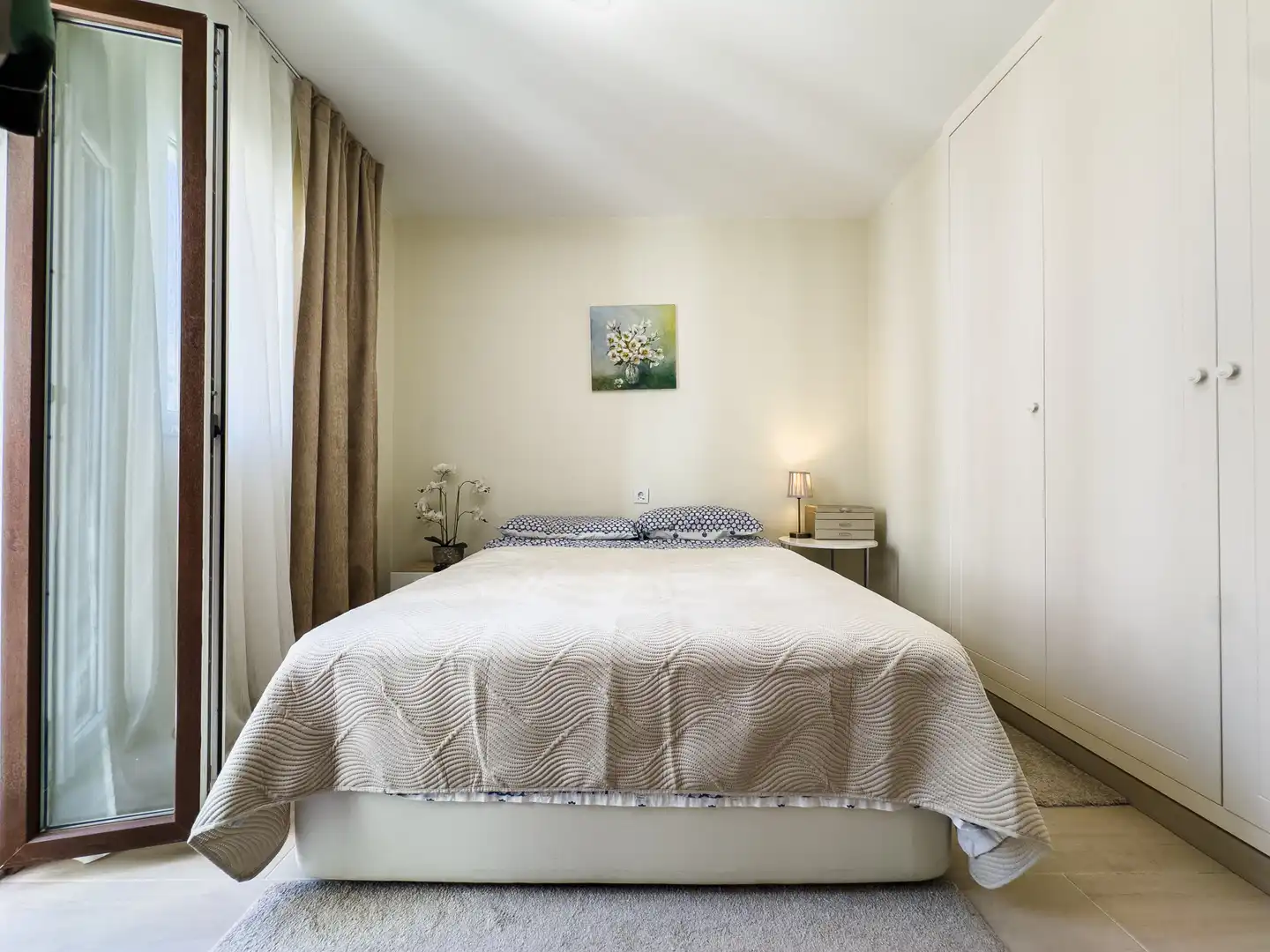 Bedroom of Apartments for sale in Manilva  with Air Conditioner, Terrace and Furnished