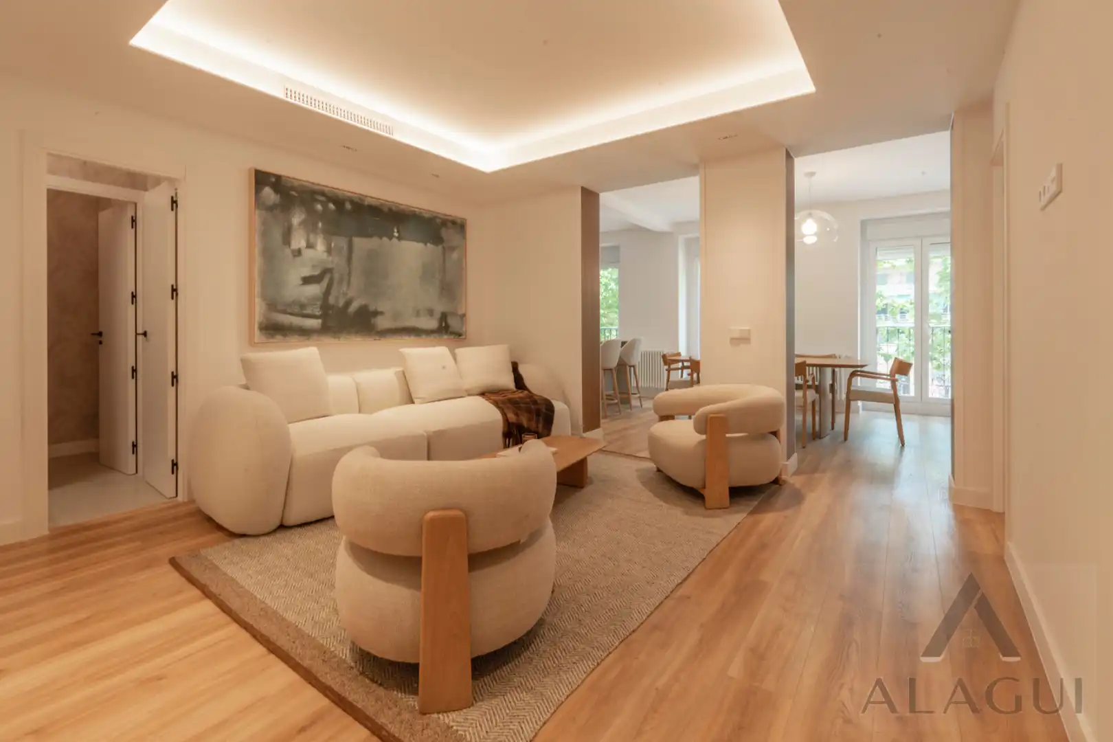 Sala de estar de Apartamento en venta en Madrid con Aire acondicionado, Calefacción y Amueblado