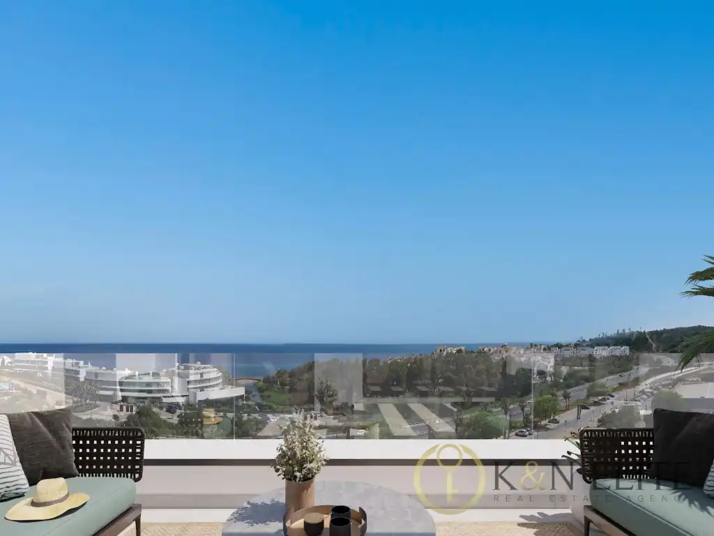 Terrace of Attic for sale in Estepona  with Air Conditioner, Terrace and Swimming Pool