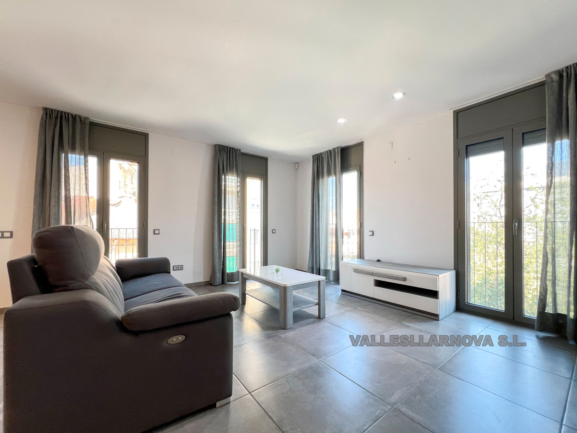 Sala d'estar de Àtic en venda en Mollet del Vallès amb Aire condicionat, Calefacció i Terrassa