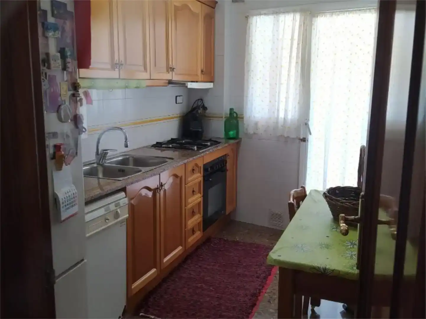 Kitchen of Flat for sale in Badalona  with Balcony