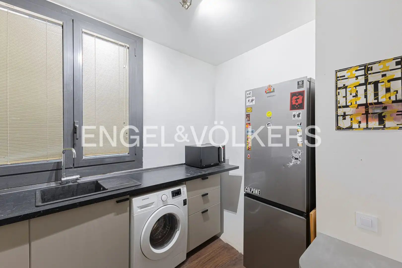 Cocina de Piso en venta en Barcelona con Aire acondicionado, Calefacción y Balcón