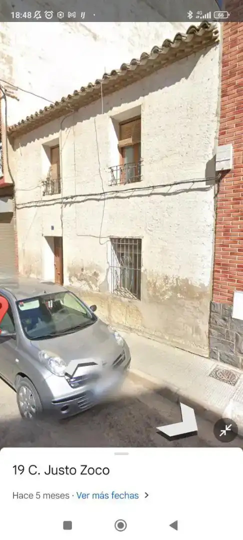 Vista exterior de Casa adosada en venda en Ejea de los Caballeros