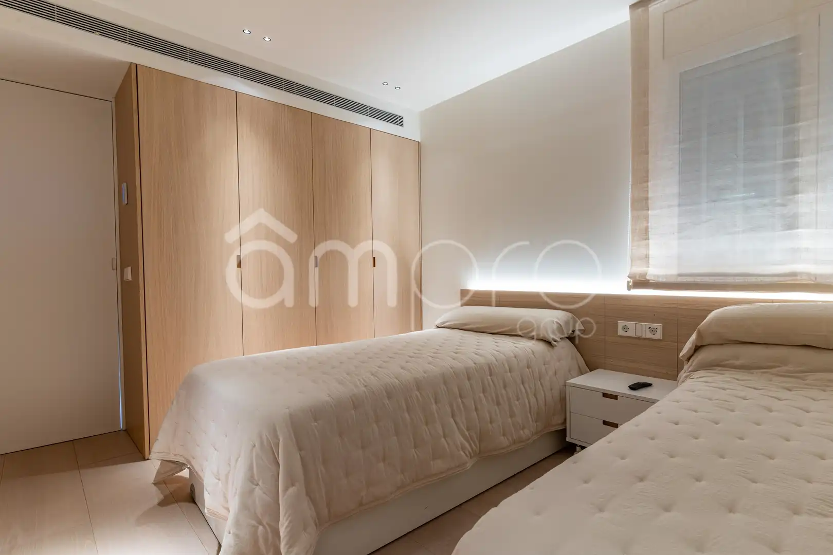 Schlafzimmer von Wohnung zum Verkauf in Salou mit Klimaanlage, Heizung und Terrasse