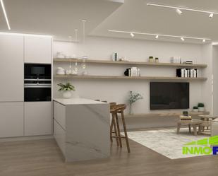 Kitchen of Flat for sale in A Coruña Capital   with Heating and Terrace