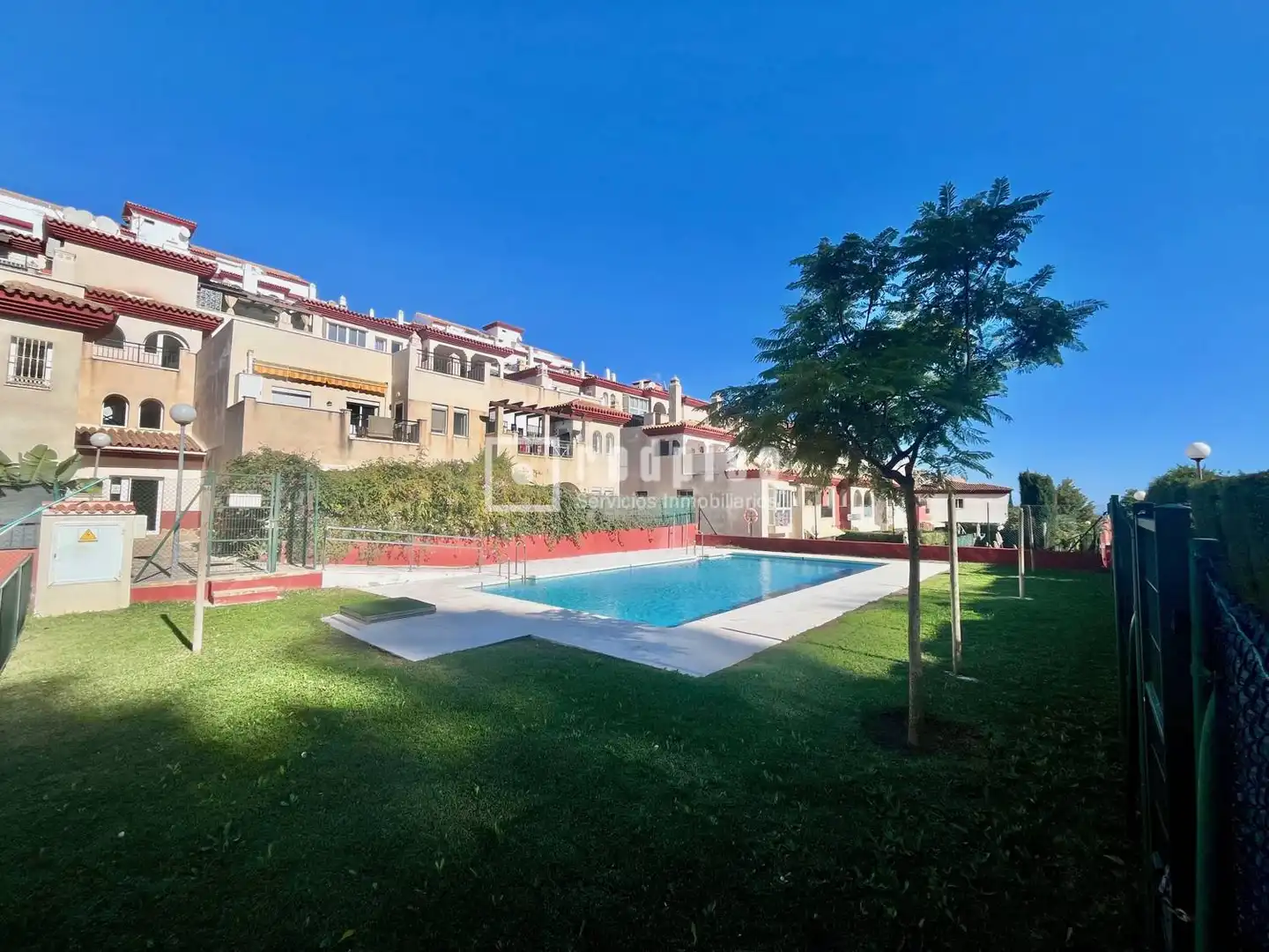 Garten von Dachboden zum Verkauf in Benalmádena mit Klimaanlage, Heizung und Privatgarten