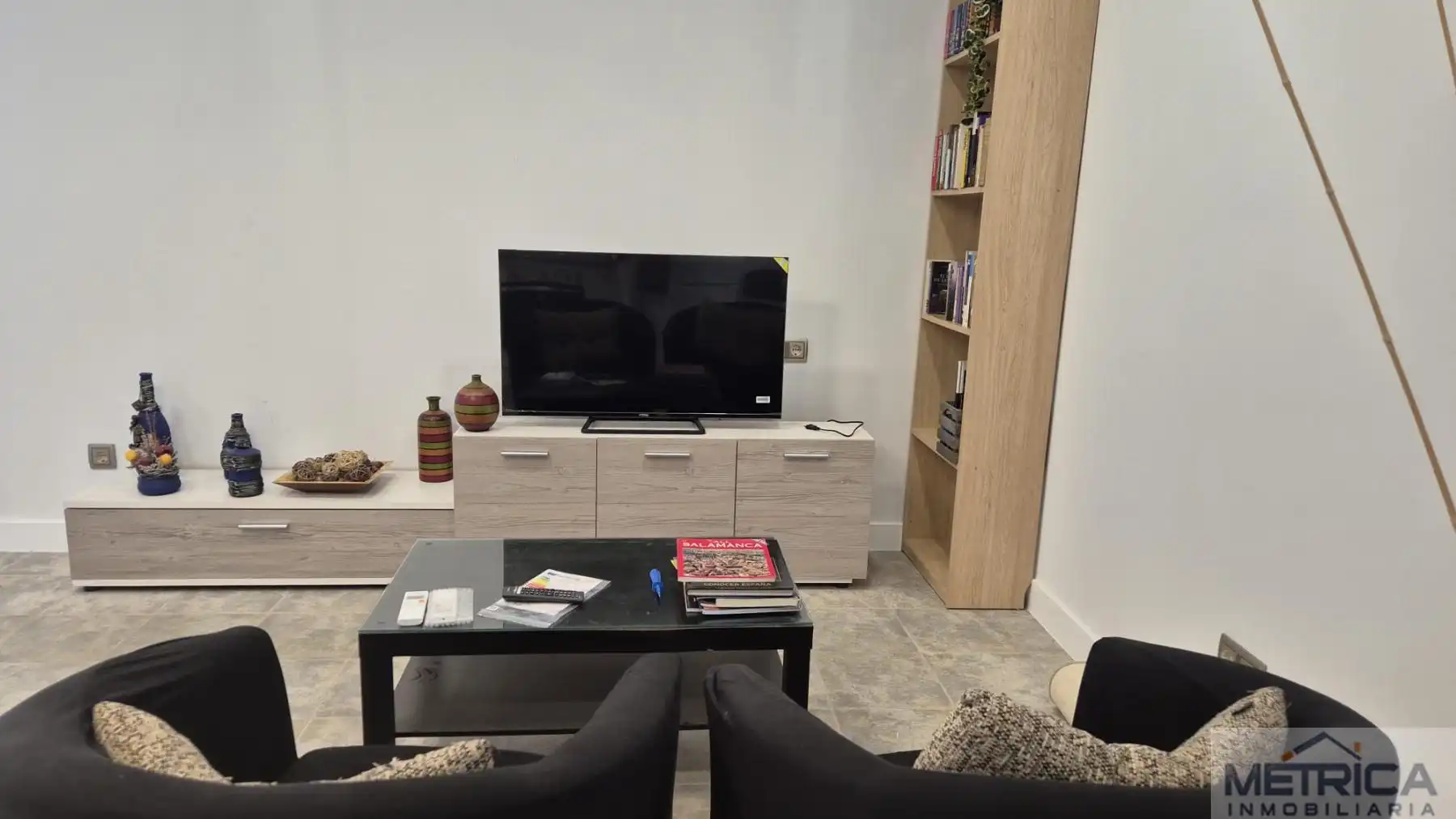Wohnzimmer von Wohnungen zur Miete in Salamanca mit Klimaanlage, Heizung und Möbliert