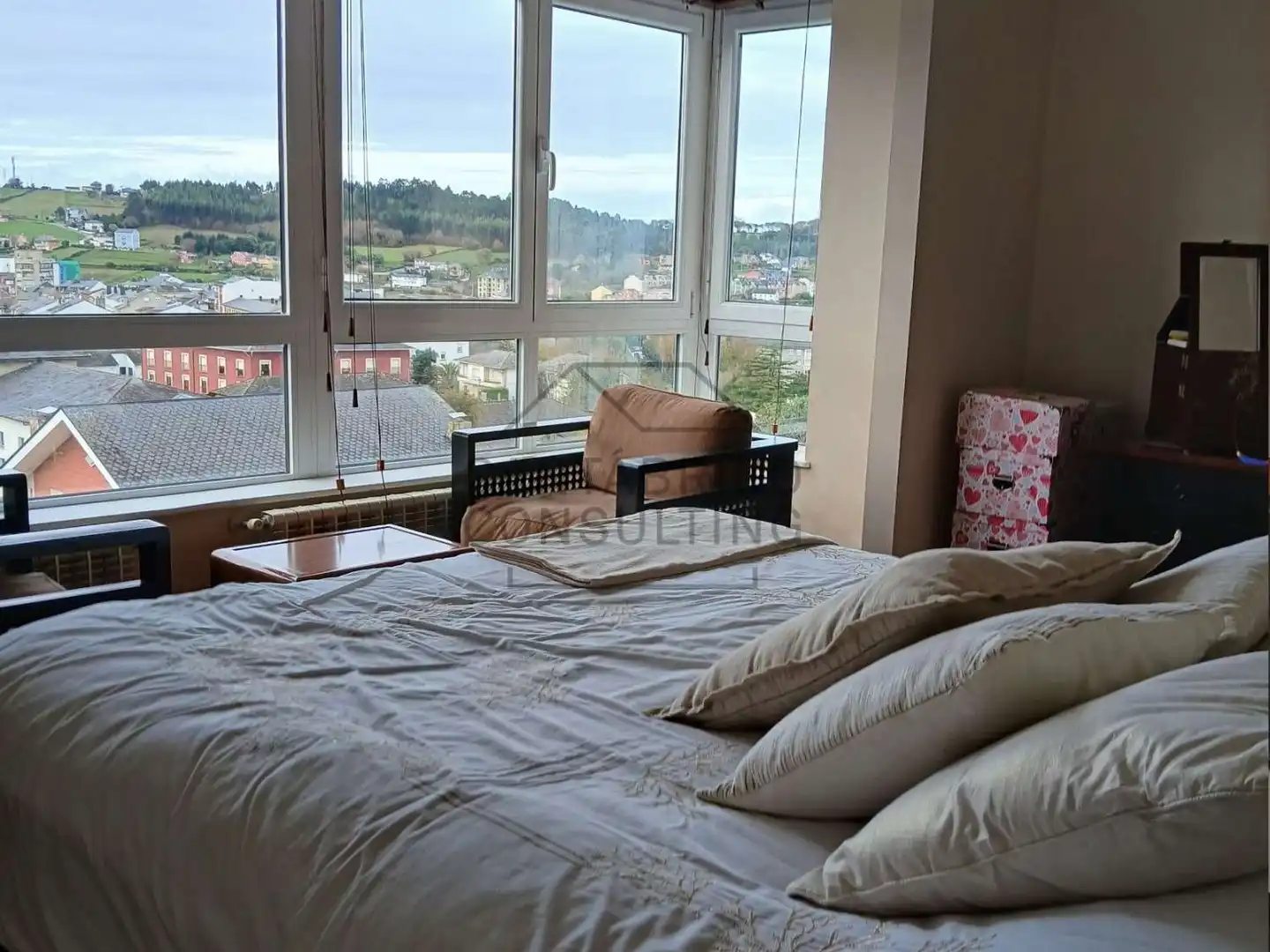 Bedroom of Houses for sale in Navia  with Heating, Parquet flooring and Terrace