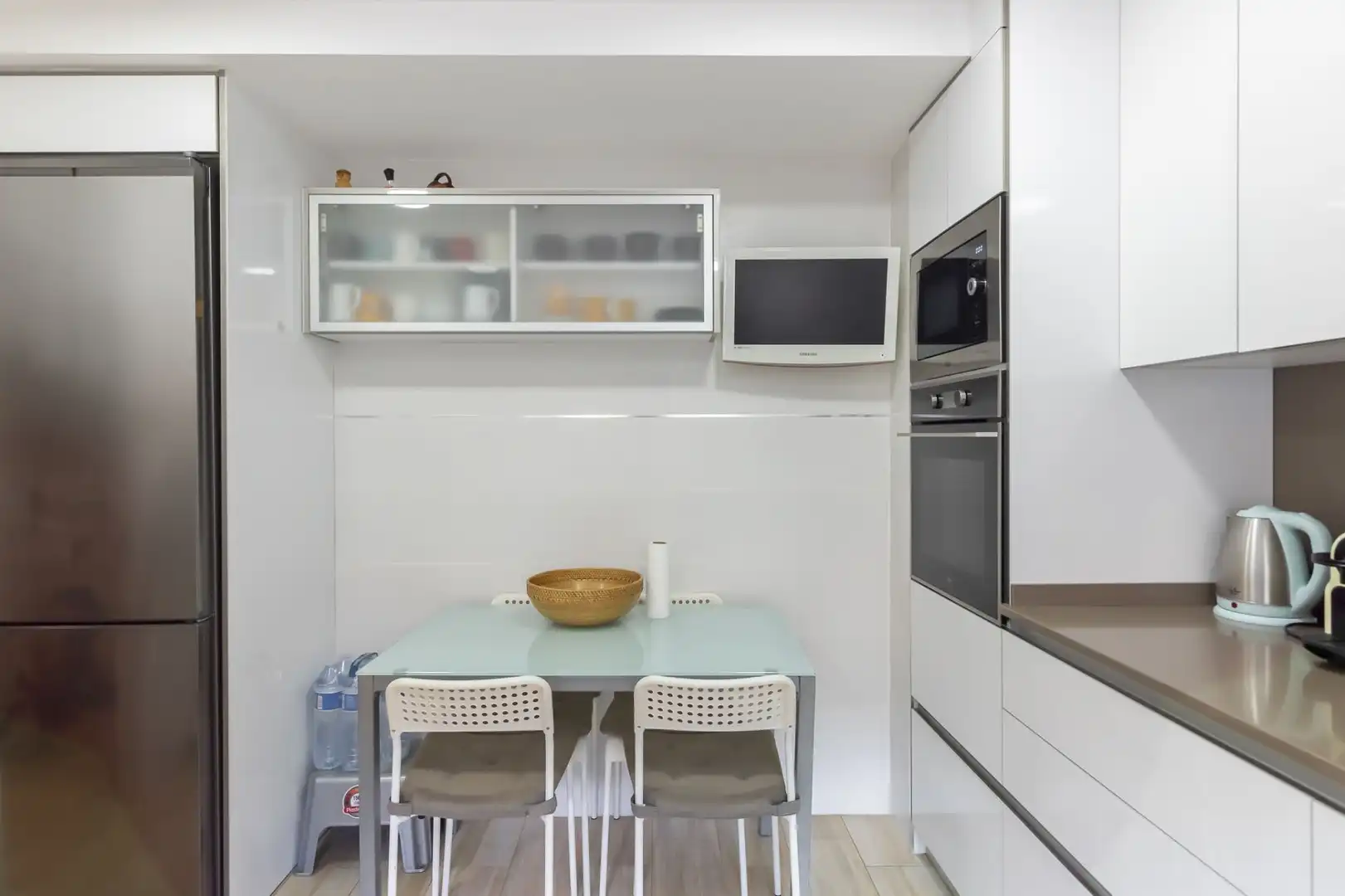 Cocina de Casa o chalet en venta en Badalona con Aire acondicionado, Calefacción y Terraza