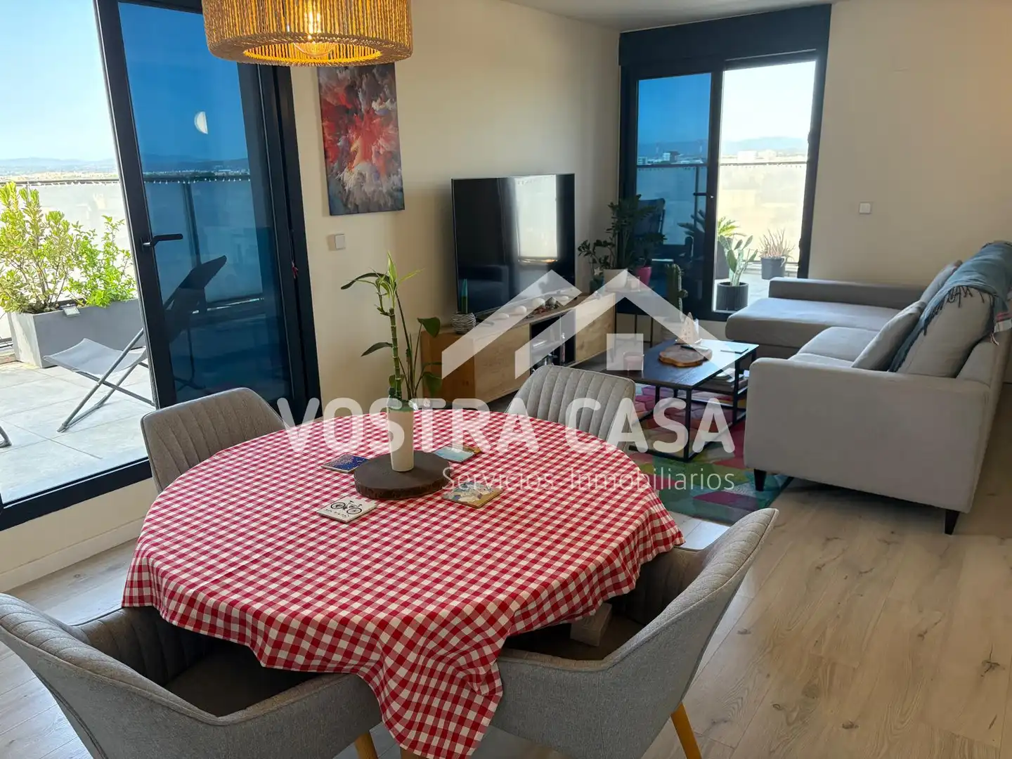 Living room of Attic for sale in Mislata  with Air Conditioner and Alarm